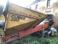Kosz przyjeciowy bunkier climax 280 z separatorem ziemi do ziemniaków