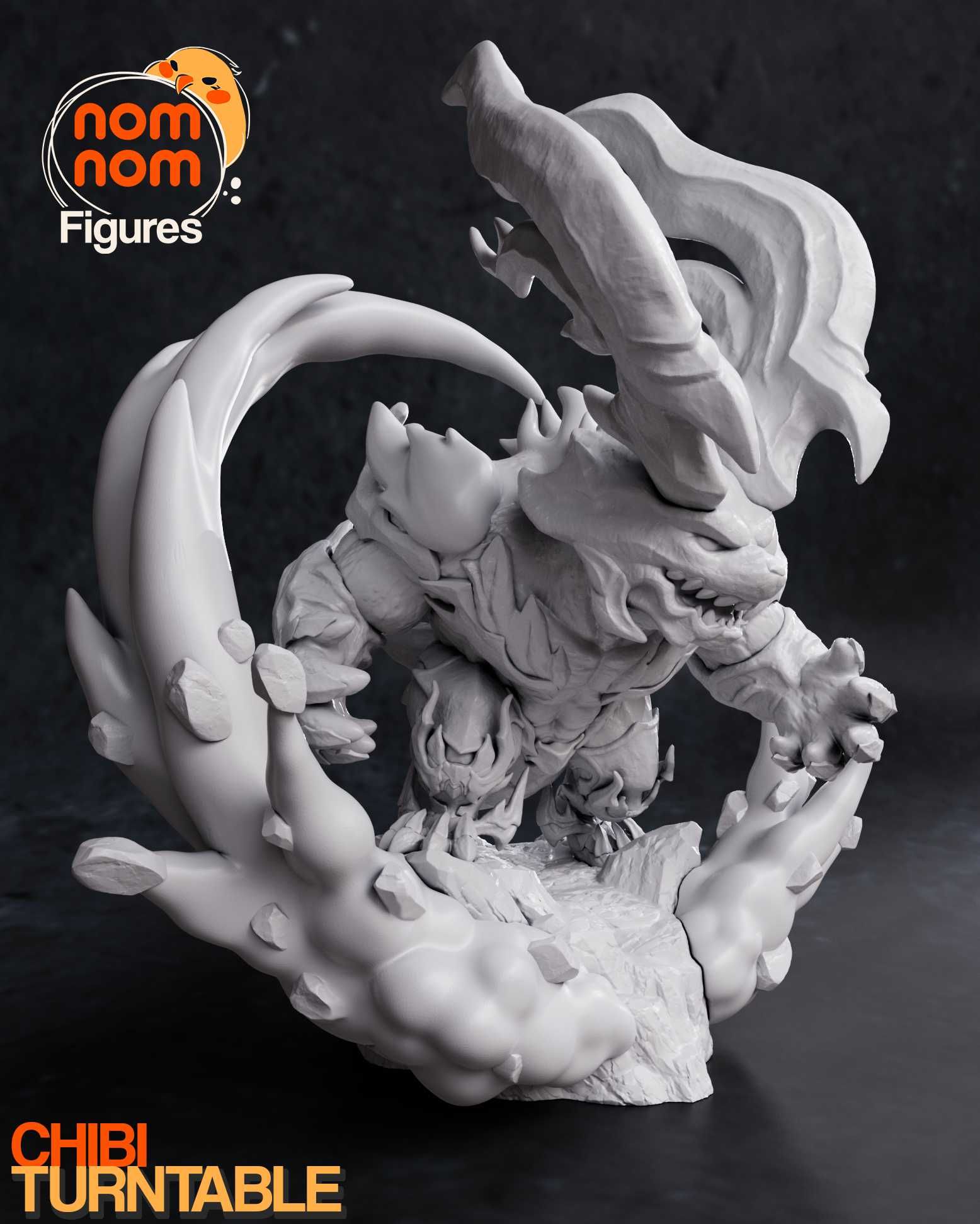 Figurka Ifrit z Final Fantasy XVI