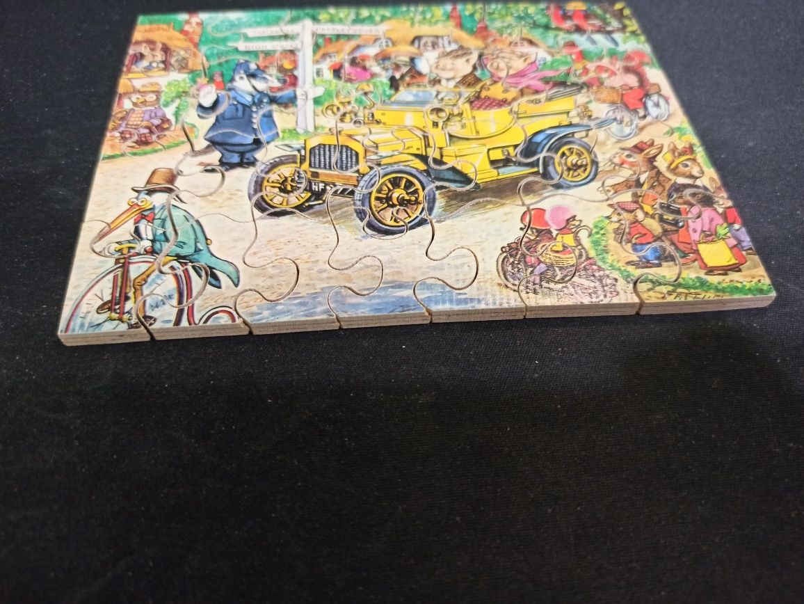 Puzzle drewniane, puzzle wood jig saw 30 elementów
