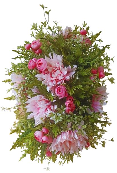 Wiązanka Nagrobna Różowa| Wszystkich Świętych | Stabilizowana