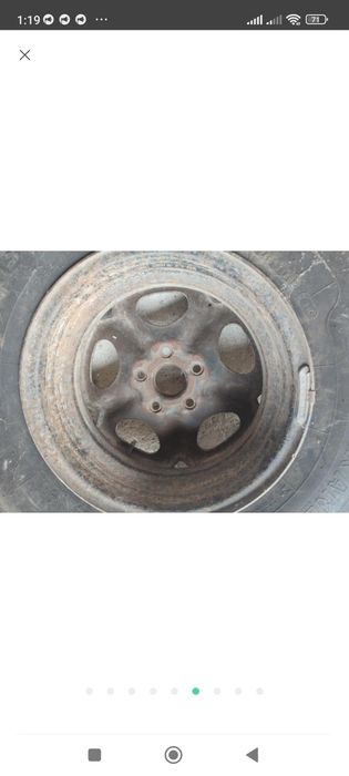 Диск+ колпак Land rover