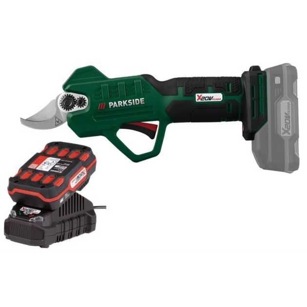 Акумуляторний секатор / Сучкоріз Parkside PAAS 20-Li + акум та зарядне