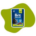 Brit Premium Cat Sterylizacja Kawałki jagnięciny w sosie 6x100g