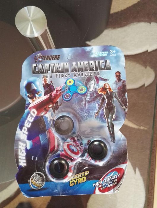 Spinner Capitan America