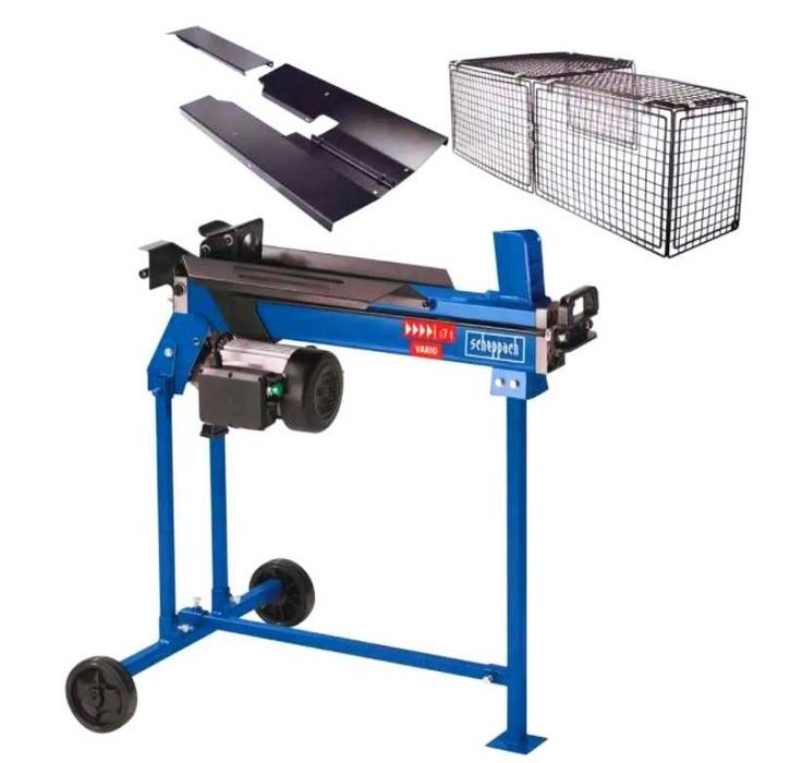 Nacisk aż 7 TON ŁUPARKA Hydrauliczna do Drewna Scheppach Drzewa Nowa