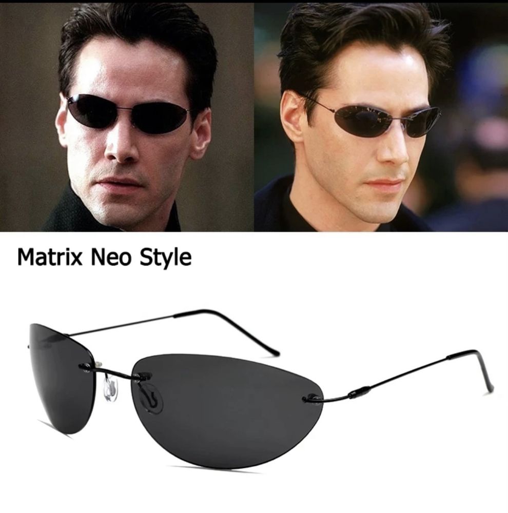 Óculos de Sol Estilo Matrix