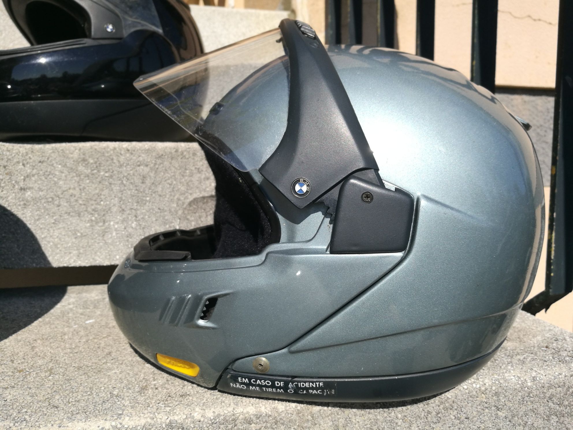2 Capacete BT GNR Porsche Design BMW original vintage p venda ou troca