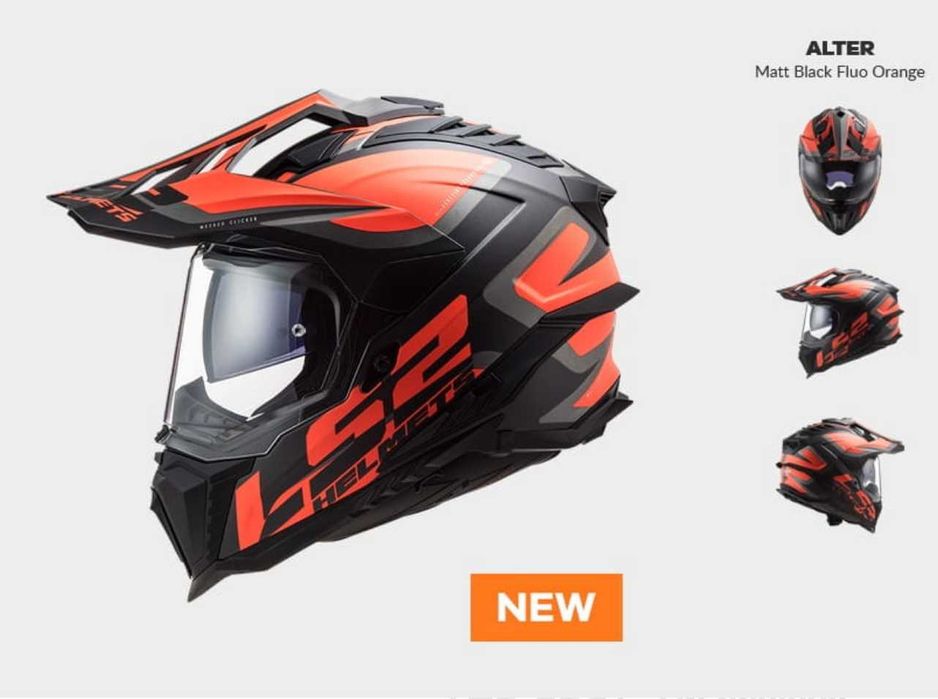 Мотошлем кросс ендуро квадро ЛС2 шлем мото LS2 MX701 cross enduro atv