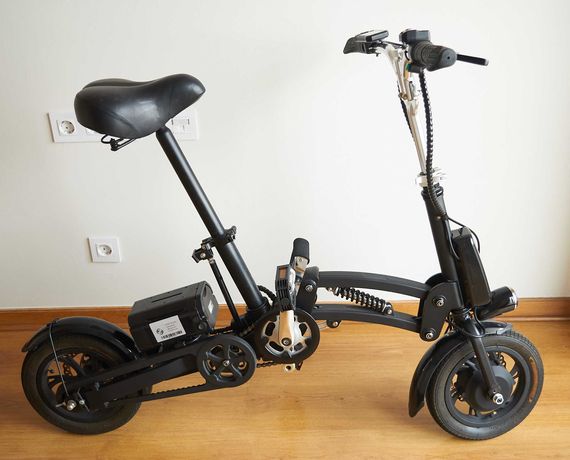 Bicicleta Elétrica Dobrável - Ridelover MX2. 50 Km autonomia, 30 Km/h