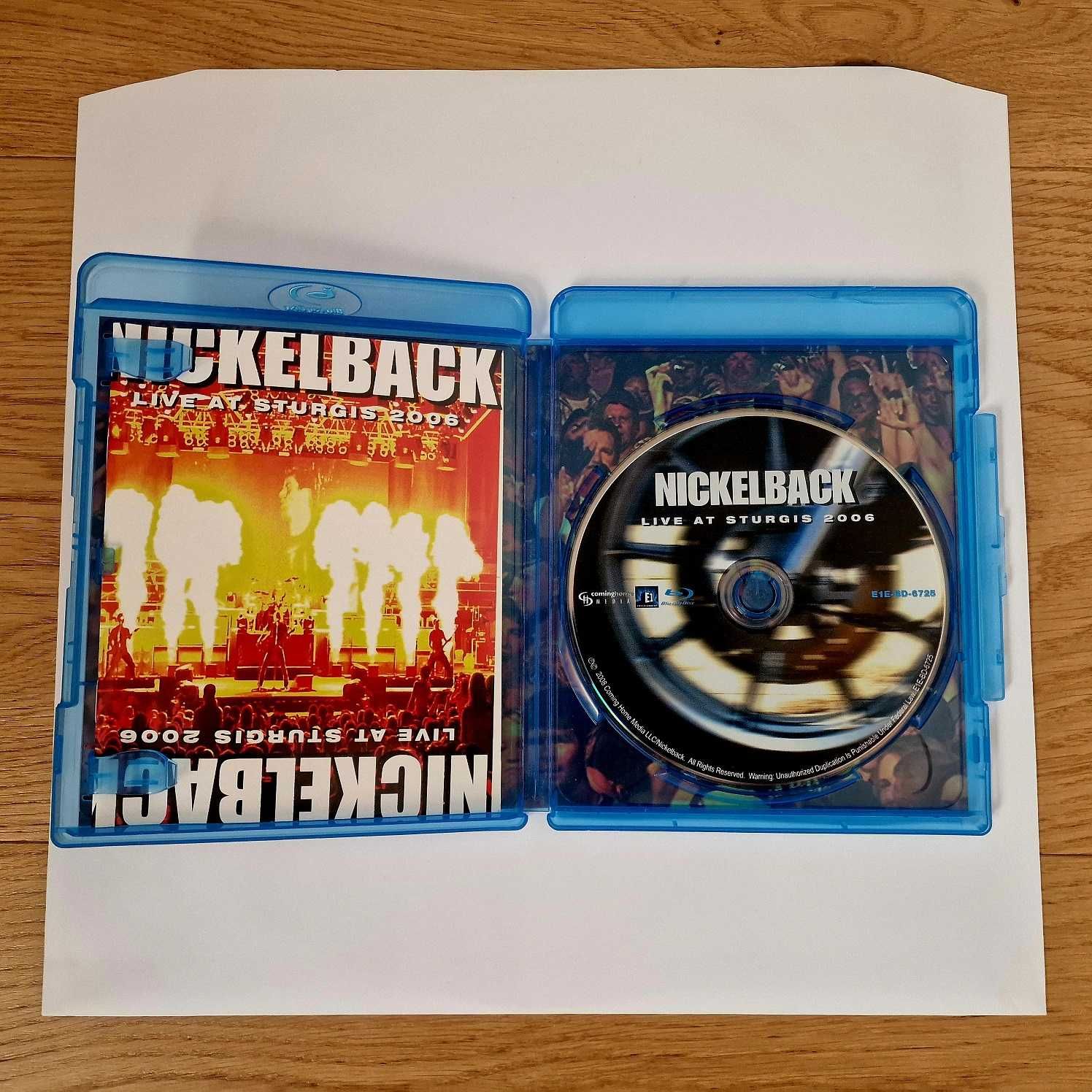 NICKELBACK Blu-ray DVD creed seether papa roach linkin park godsmack