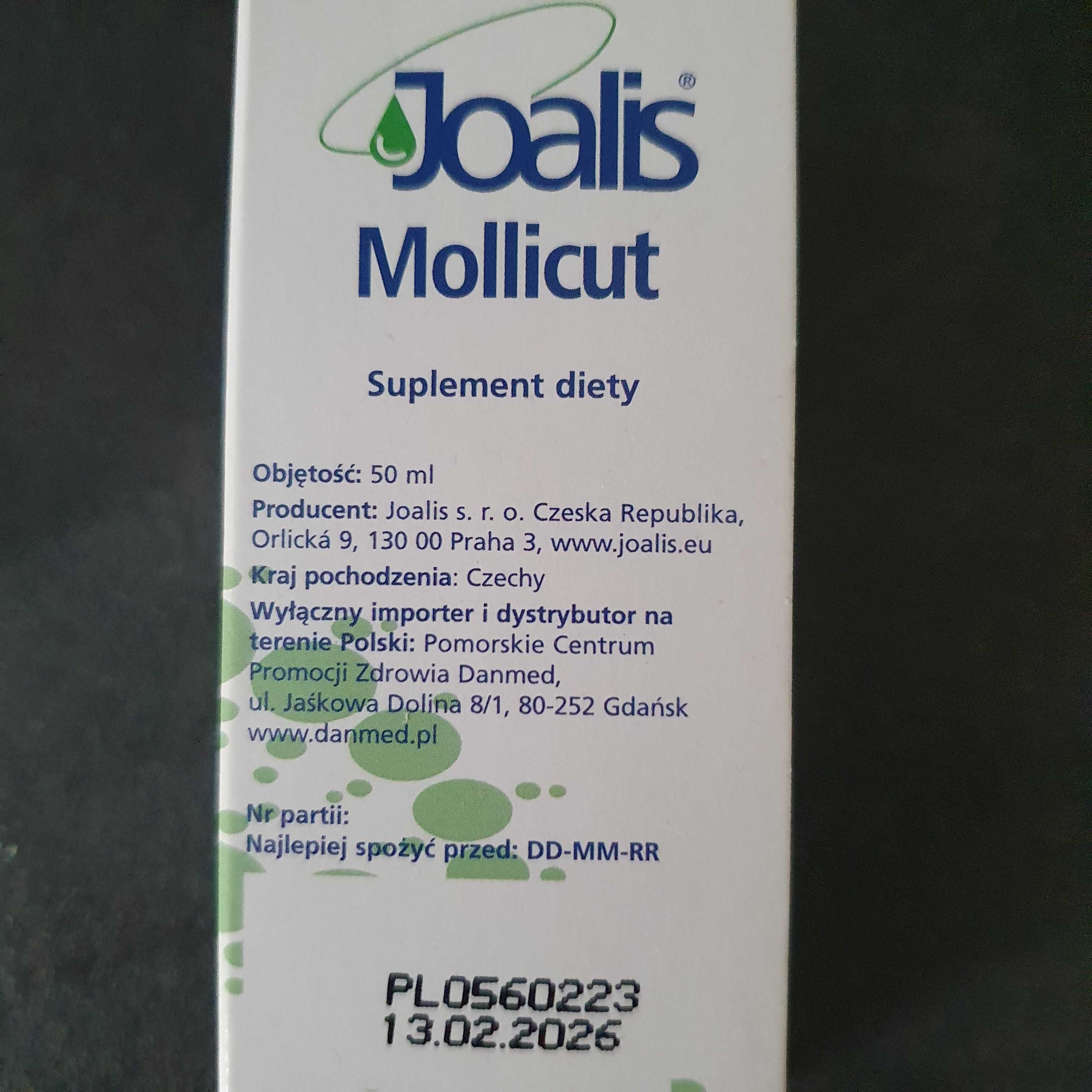 Joalis krople 3rodzaje