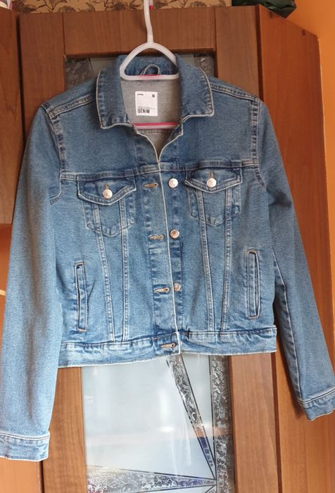 Katana jeansowa damska