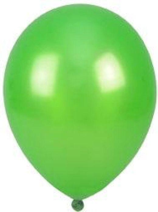 Balony metalizowane ciemnozielone 25cm 100szt Arpex oprawa: blister