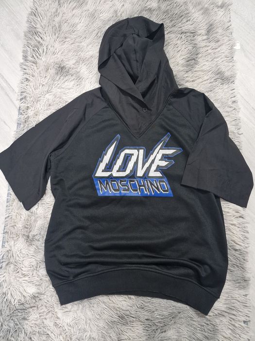 Жіночий світшот Love Moschino, Чорний розмір S , підійде на M новий