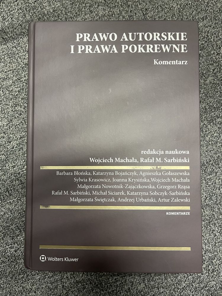 Prawo autorskie i prawa pokrewne komentarz