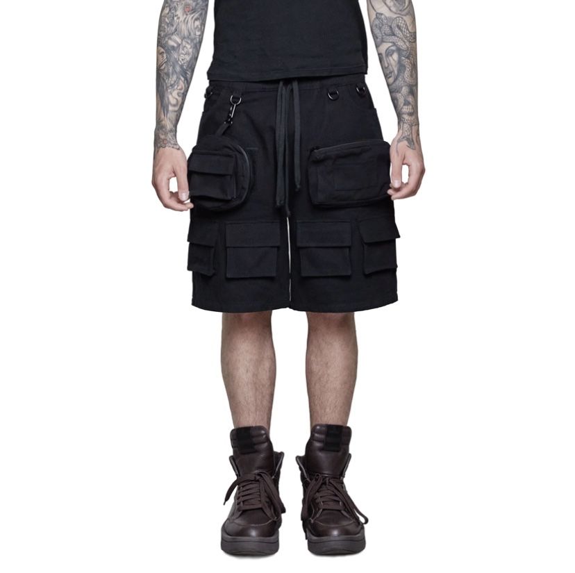 SHINIGAMI COUTURE multipocket cargo shorts