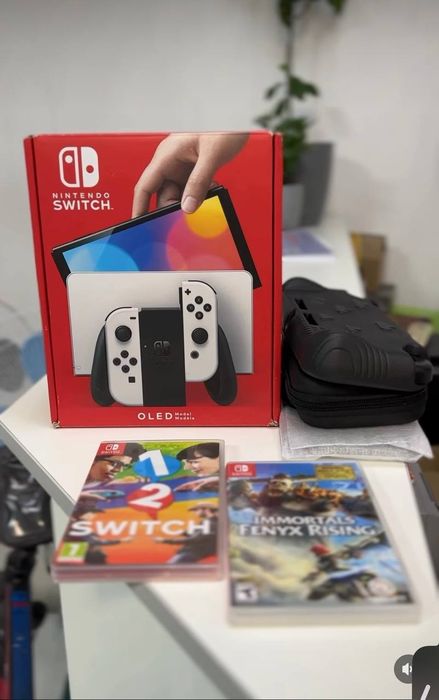 Nintendo Switch OLED — повний комплект!