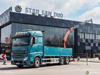 Mercedes-Benz ACTROS 2545 6x2 Palfinger PK 16001 HDS Żuraw  MERCEDES - BENZ ACTROS 2545 6x2 Palfinger PK 16001 HDS Żuraw