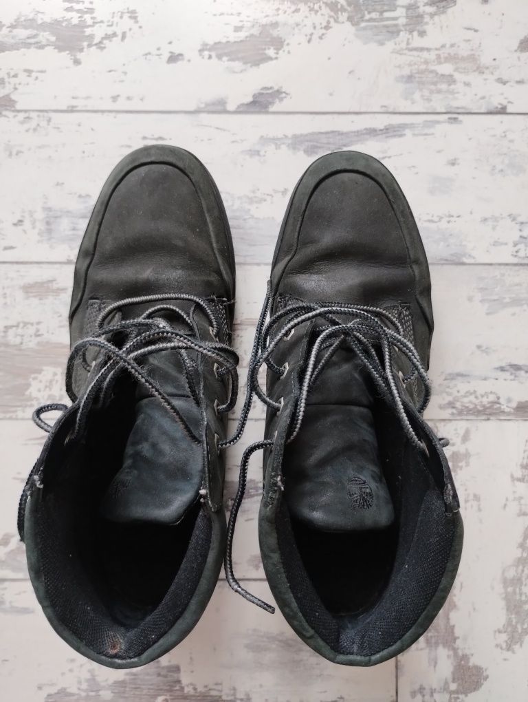 Timberland чорні чоботи