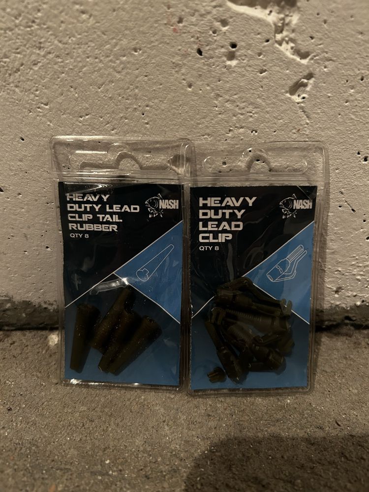 Nash heavy duty lead clip komplet bezpieczny klips