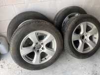 Bmw Kola Felgi aluminiowe 5x120 X3 E60 E83 oryginalne 17” opony hankoo