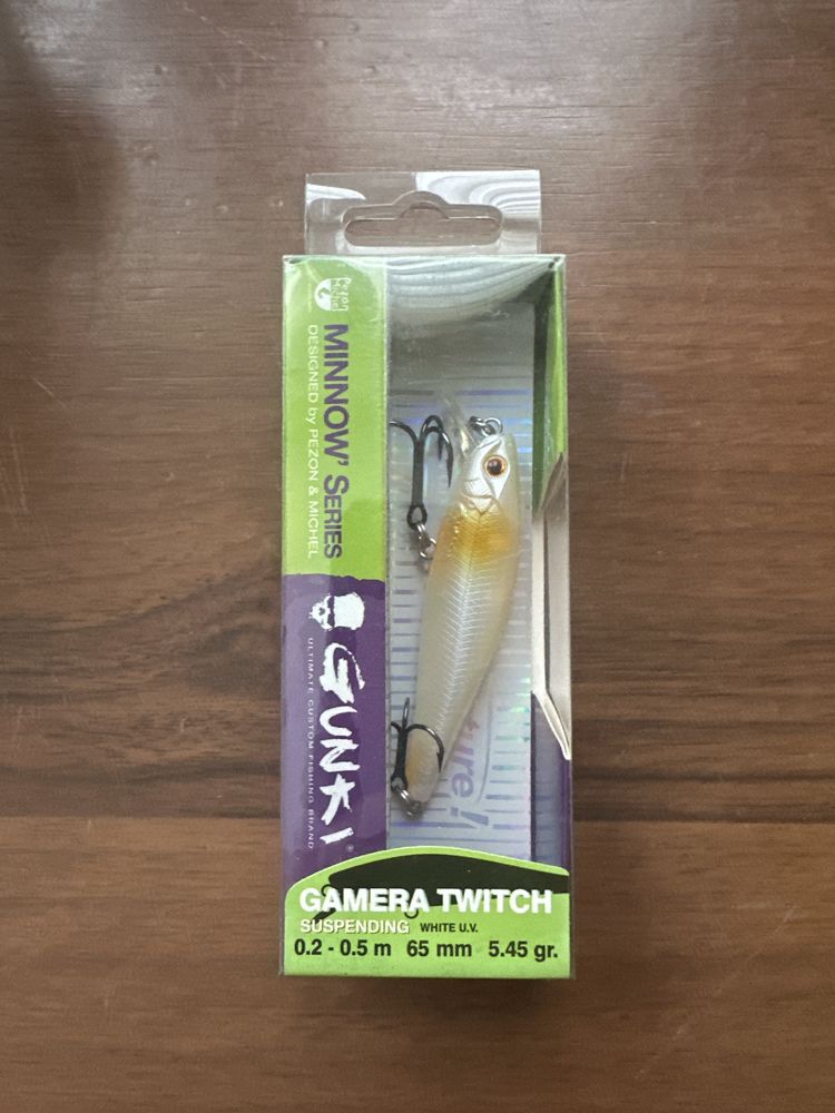 Gunki wobler GAMERA TWITCH 6.5cm/5.45g/0.2-0.5m