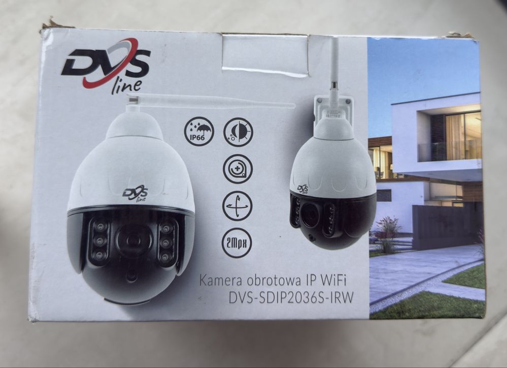 Kamera obrotowa IP wifi DVS monitoring