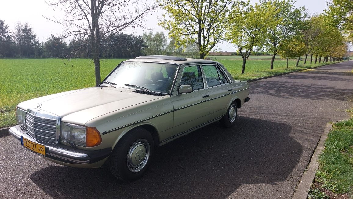 Mercedes w123 250 automat, klimatyzacja, tempomat, elektryczny szyber