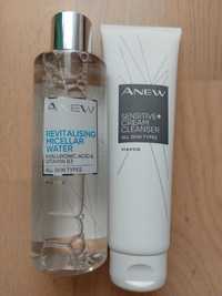 Avon Anew płyn micelarny i krem oczyszczający