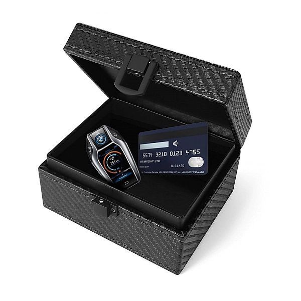 Klatka Faradaya Tech-protect V3 Keyless Rfid Signal Blocker Box Carbon