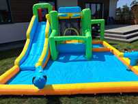 Fbsport Dmuchany park wodny Plac zabaw dla dzieci Zamek 425x355x215 cm