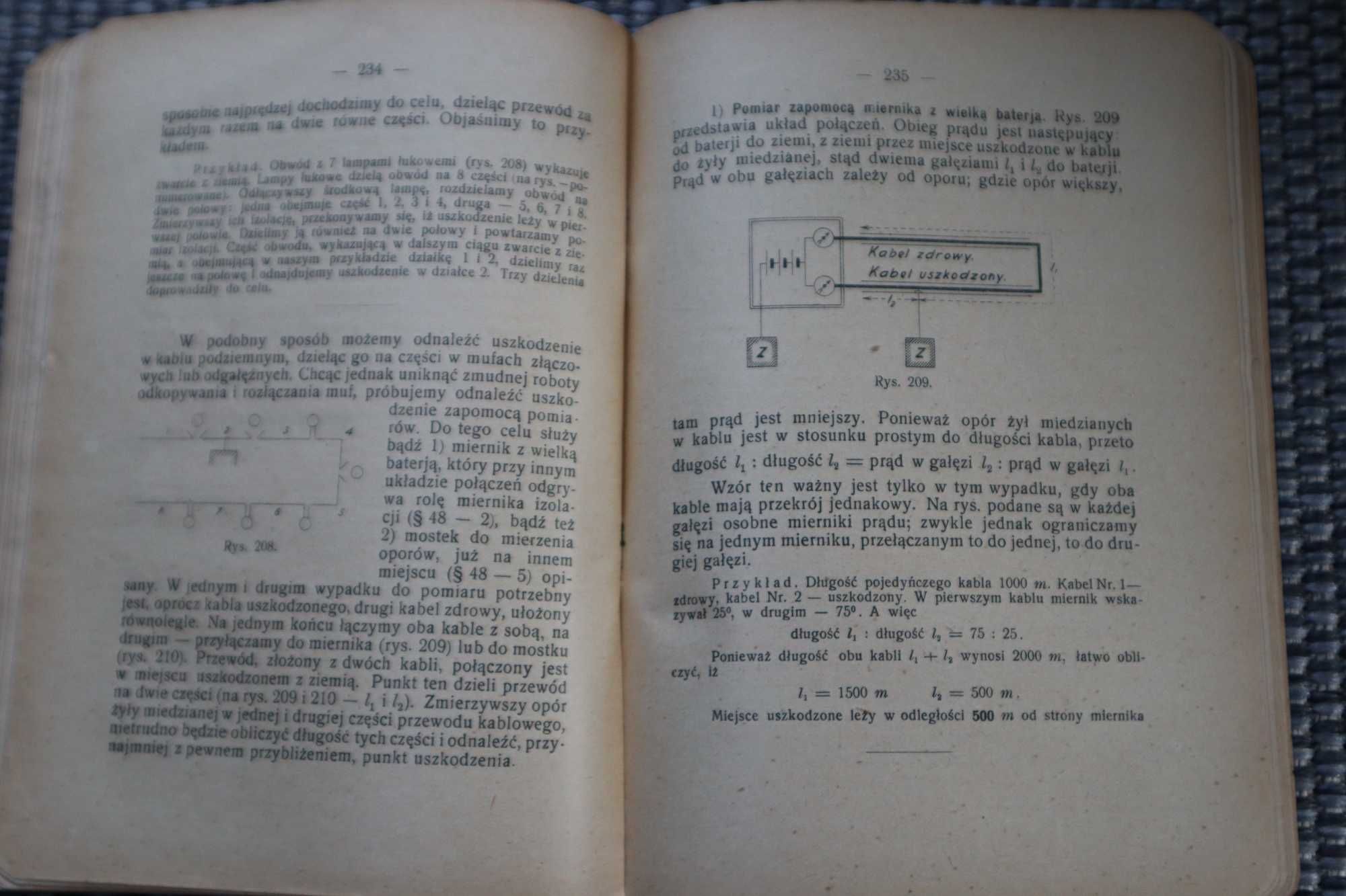 Urządzenia elektryczne WYD Gebethnera i Wolffa 1938 r L