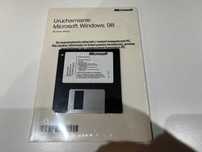 Windows 98 PL drugie wydanie, dystkietka + CD, folia, do muzeum