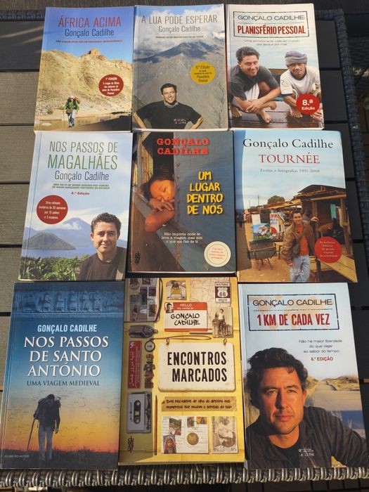Livros Gonçalo Cadilhe