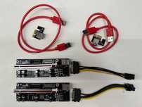 Riser PCI-E 1x16x USB3.0 SATA 6-PIN X 1szt