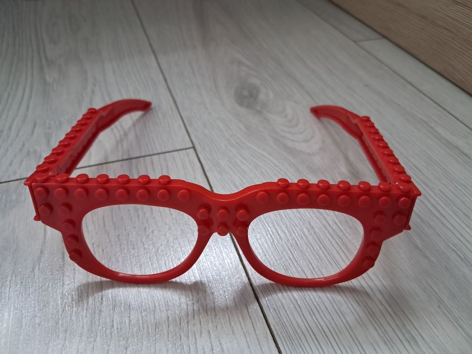 Okulary zabawkowe klocki