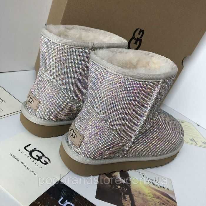 Шикарные Угги Ugg Australia с камнями Cваровски. Оригинал.