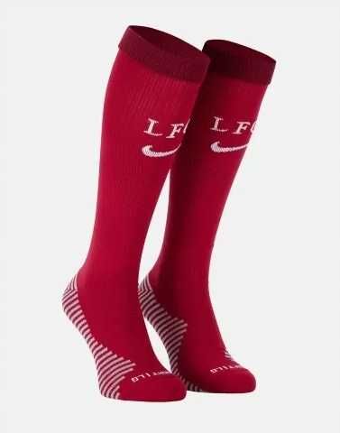 Czerwone licencjonowane skarpety getry piłkarskie NIKE LIVERPOOL 42-46