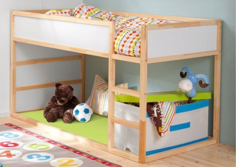 Łóżko piętrowe kura ikea. Dwustronne