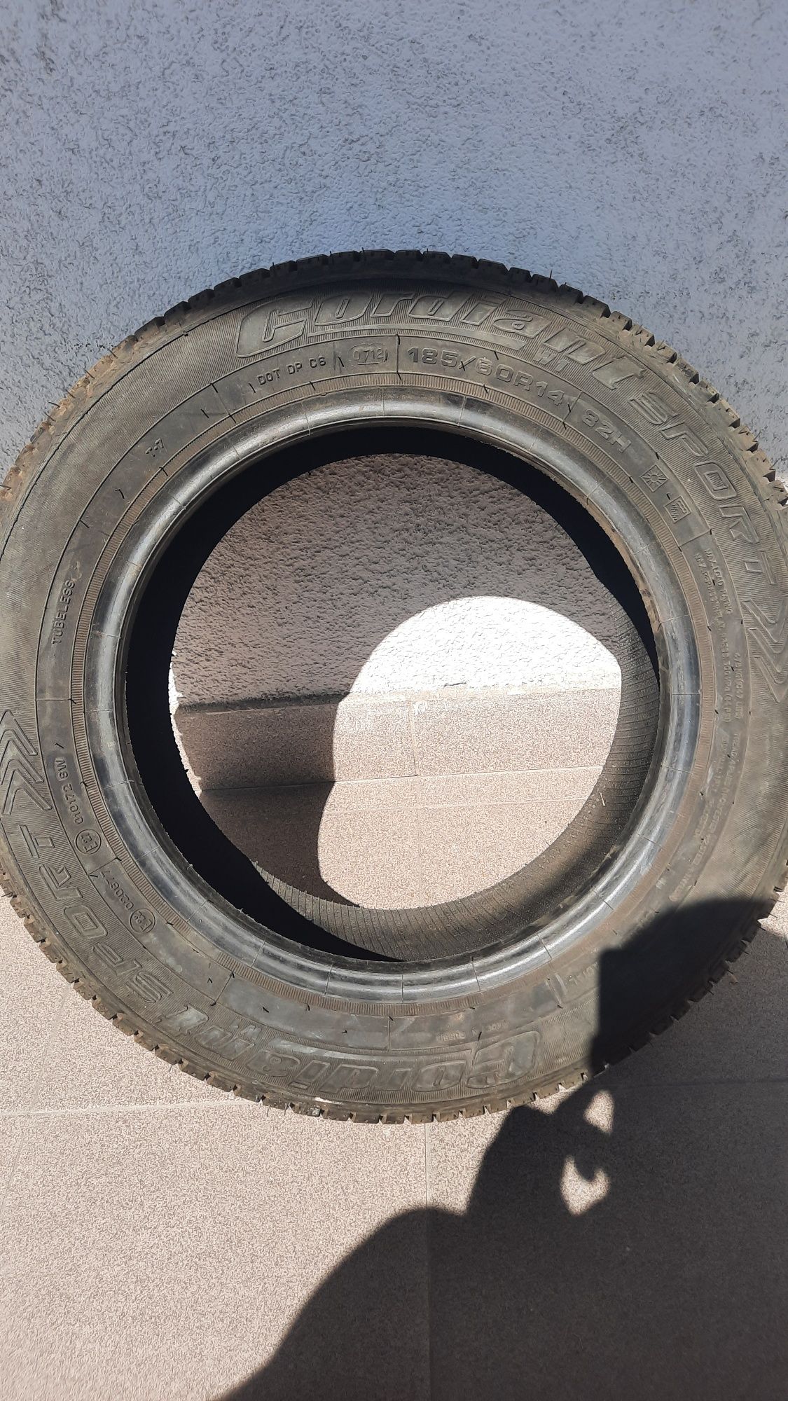 Продам резину Cordiant sport 185 60 R14