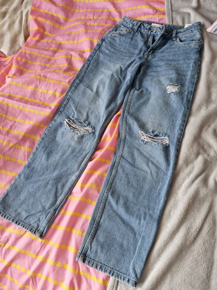 Spodnie jeansowe Sinsay 32