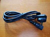 Przewód, kabel zasilający EU do komputera, zasilacza, TV. Nowy!