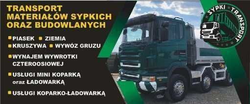 TŁUCZEŃ 0-31,5 / 30-60  kruszywa transport dostawa