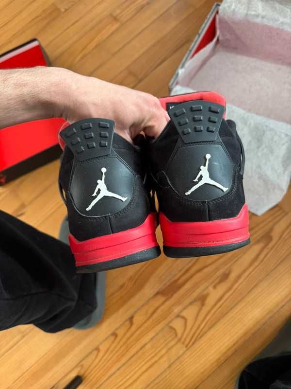 Jordan 4 Retro Red Thunder EU.39
