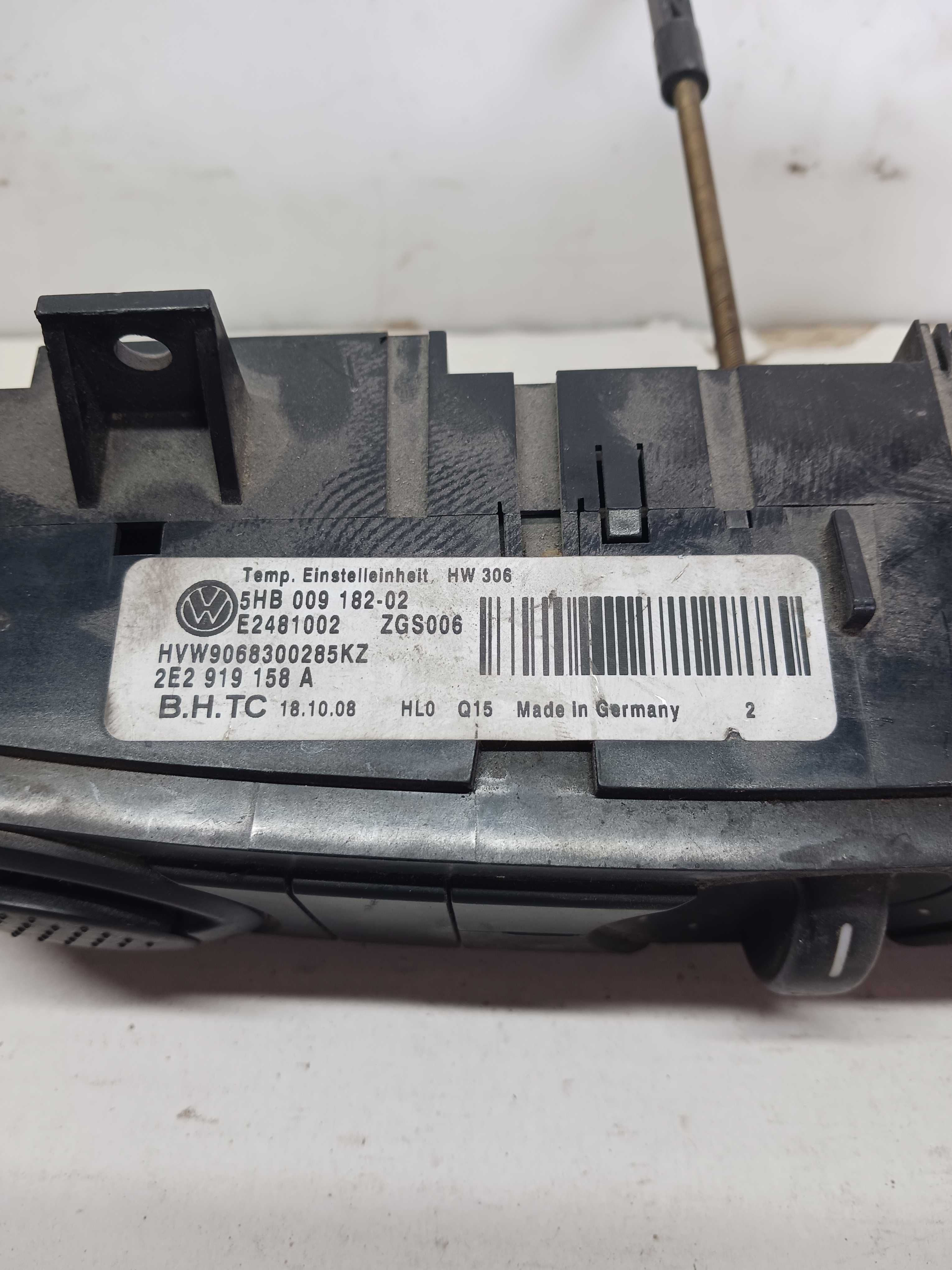 Mercedes VW Crafter Panel Klimatyzacji Nawiewu