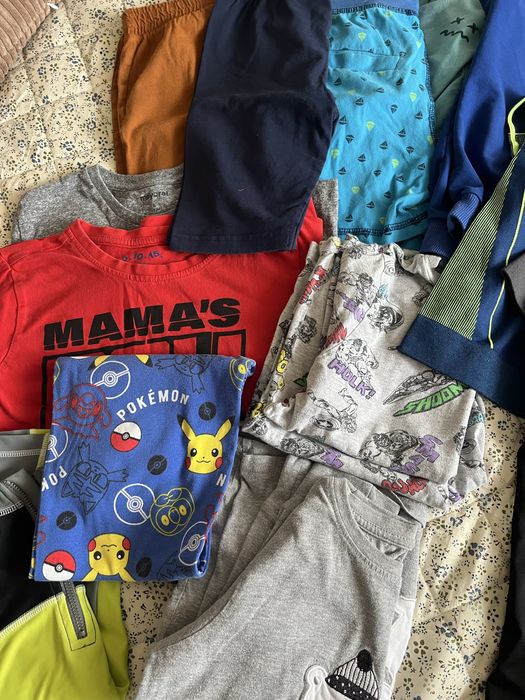 Ubrania chłopięce r.122/128