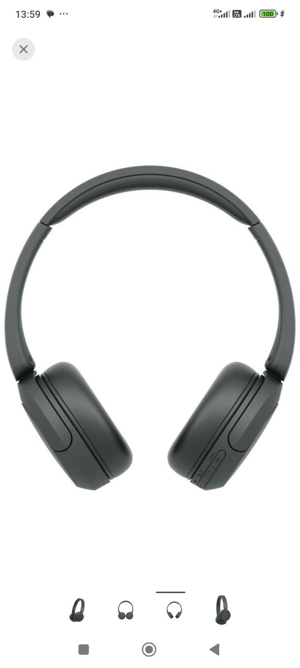 Навушники Sony WH-CH520 (WHCH520B.CE7) Black