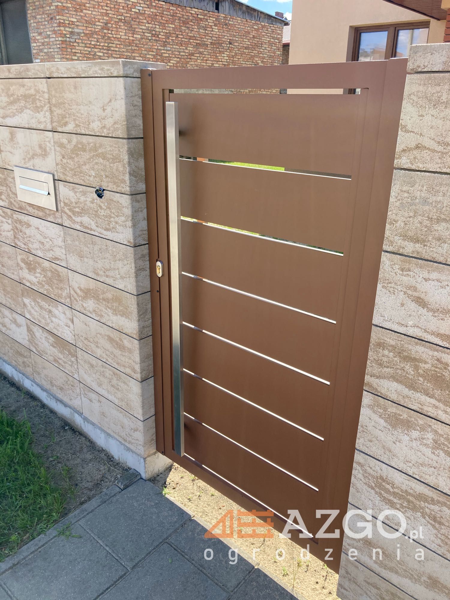 profil sztacheta 20cm 200x20 20x2 Aluminium 2mm od ręki