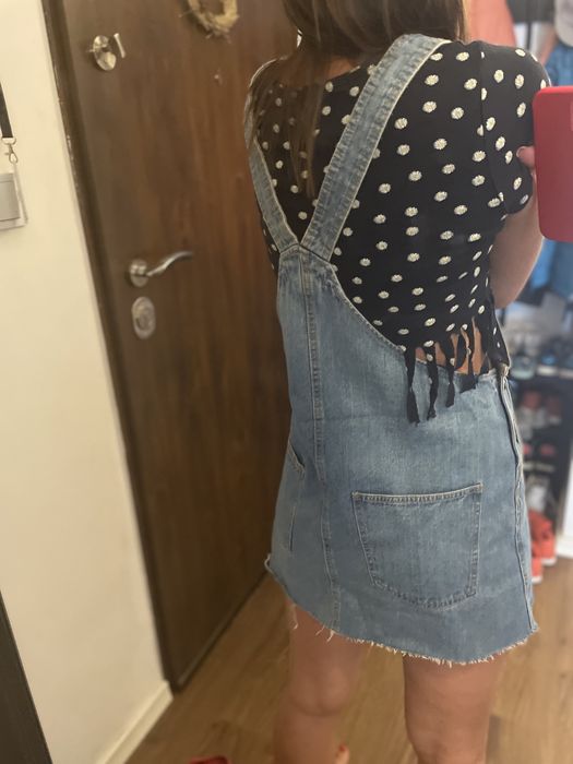 Sarafan dżinsowy, dżinsowa sukienka