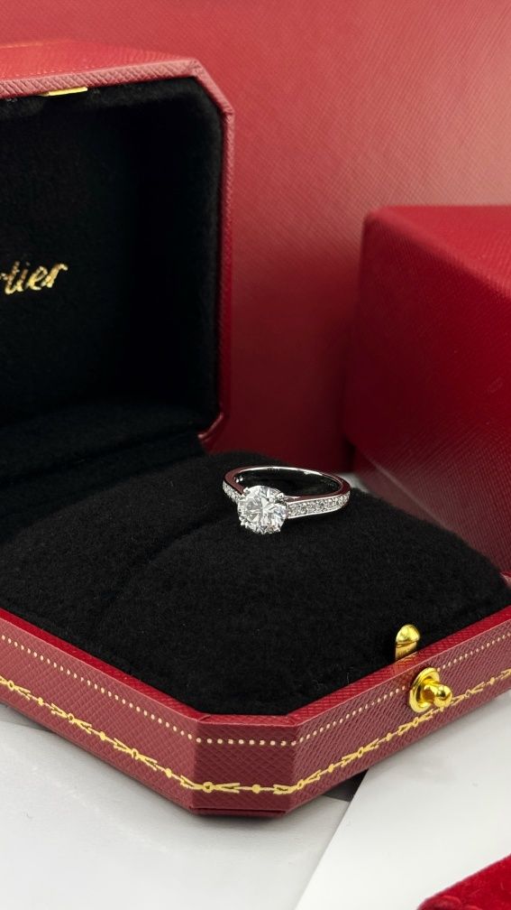 Кольцо в стиле Cartier центр 1,51 сt.